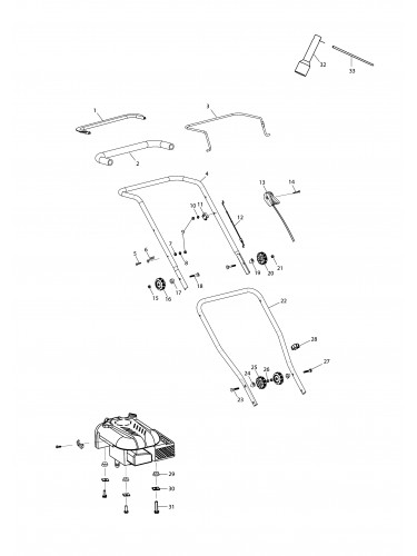 Vue éclatée Makita PLM5120N2#01