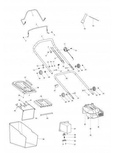 Vue éclatée Makita PM4601SR#01