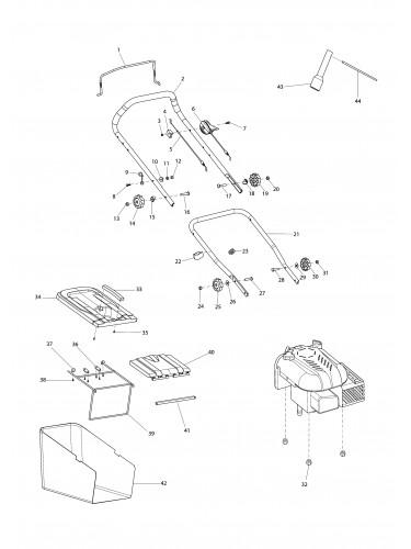 Vue éclatée Makita PM461R#01
