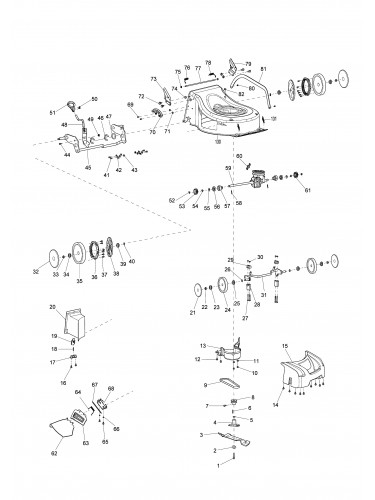 Vue éclatée Makita PM46SBC#01