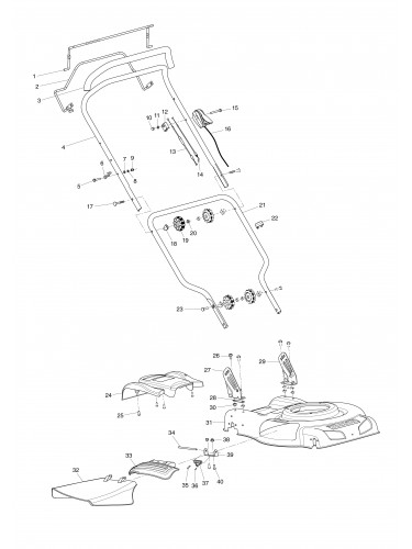 Vue éclatée Makita PM4820S#01