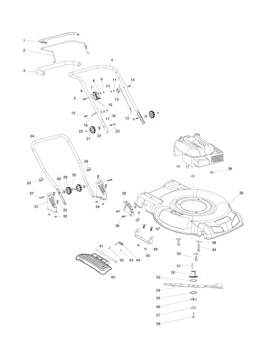 Vue éclatée Makita PM5120#01