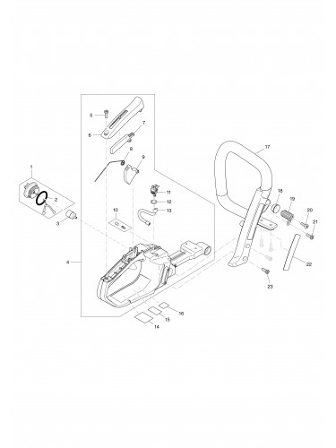 Vue éclatée Makita PS35CTLC#01