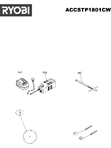 Vue éclatée Ryobi STP1801CW STP1801CW#1#01
