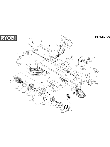 Vue éclatée Ryobi ELT4235 ELT4235#1#01