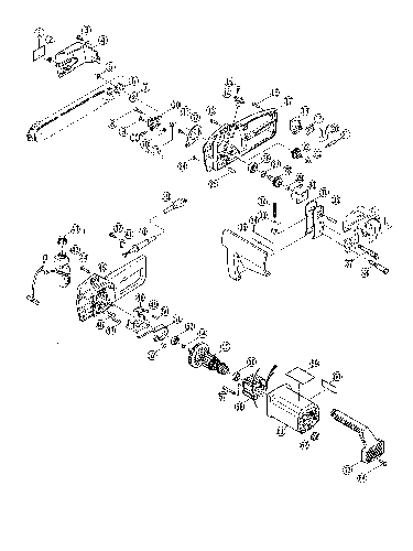 Vue éclatée Ryobi HC36 HC36#01