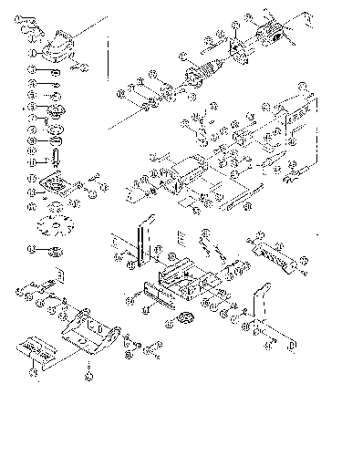 Vue éclatée Ryobi JM100K JM100#01