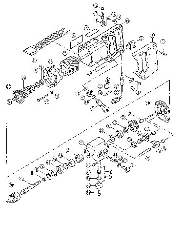 Vue éclatée Ryobi PD1930I PD1930I#1#01