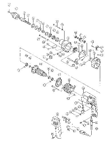 Vue éclatée Ryobi PD1960VR PD1960VR#01