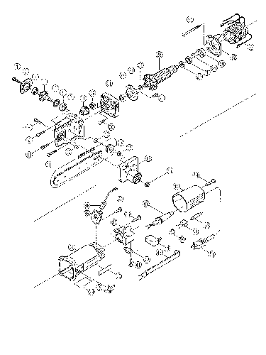 Vue éclatée Ryobi CJS150 CJS150#01