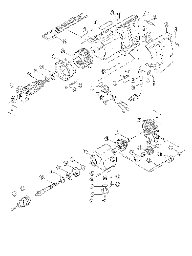 Vue éclatée Ryobi DE1320I DE1320I#01