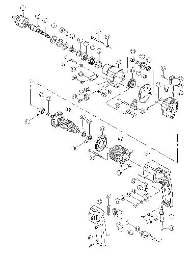 Vue éclatée Ryobi PD1956VI PD1956V#01