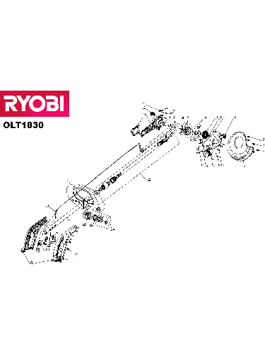 Vue éclatée Ryobi OLT1830 OLT1830#1#01