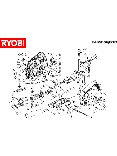 Vue éclatée Ryobi EJS500QEOC EJS500QEOC#1#01