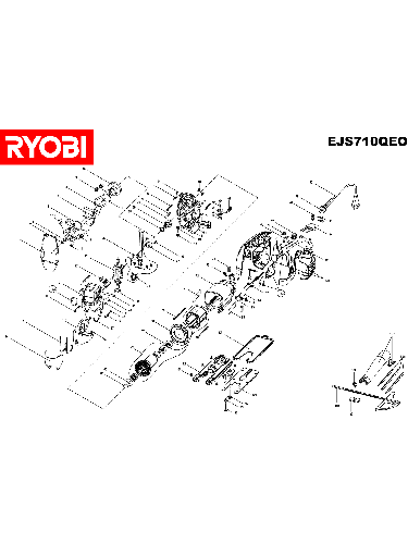 Vue éclatée Ryobi EJS710QEO EJS710QEO#1#01