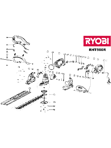 Vue éclatée Ryobi RHT500R RHT500R#1#01