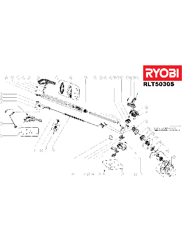 Vue éclatée Ryobi RLT5030S RLT5030S#1#01