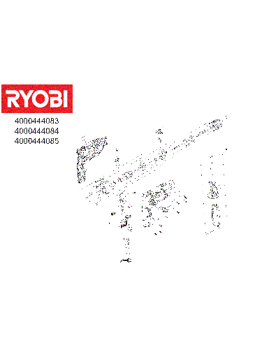 Vue éclatée Ryobi RPD500-G 4000444084#01