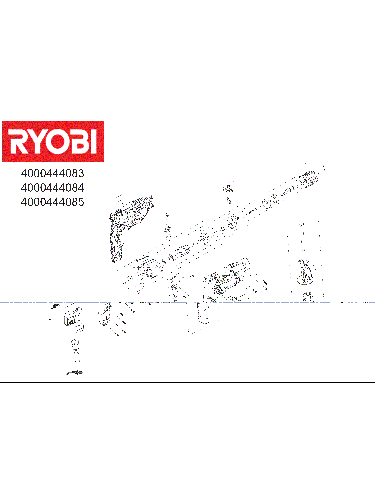 Vue éclatée Ryobi RPD500G 4000444083#01