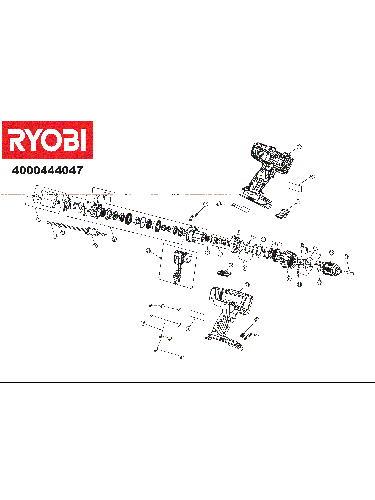 Vue éclatée Ryobi LLCDI1802LL13X 4000444047#01