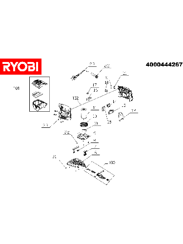 Vue éclatée Ryobi EPS70_70W_EU 4000444267#01
