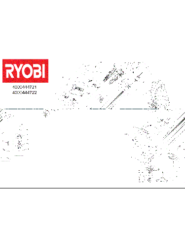 Vue éclatée Ryobi OBC1820B 4000444722#01