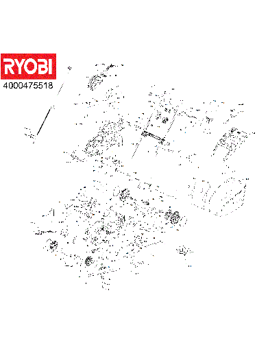 Vue éclatée Ryobi RLM36X46H5P 4000475518#01
