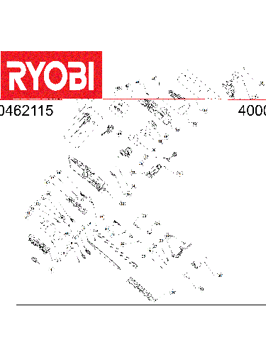 Vue éclatée Ryobi OCS1830 4000462115#01