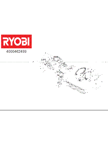 Vue éclatée Ryobi OHT1845 4000462499#01
