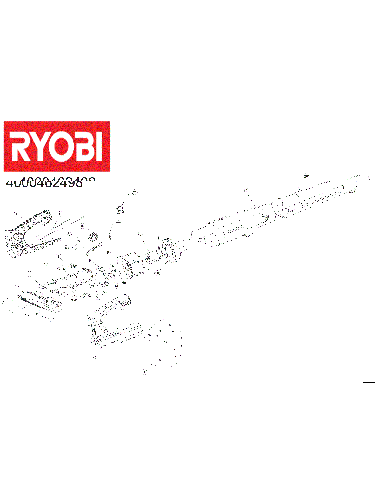 Vue éclatée Ryobi RBL18JB50 4000462498#01