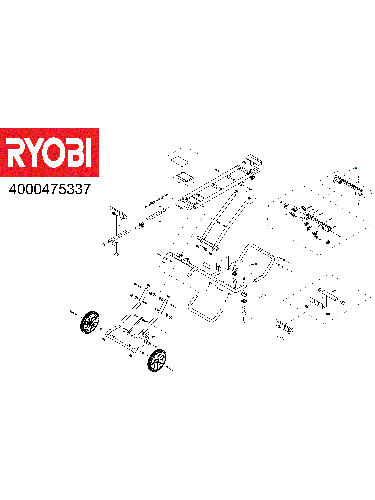 Vue éclatée Ryobi RLSW01 4000475337#01