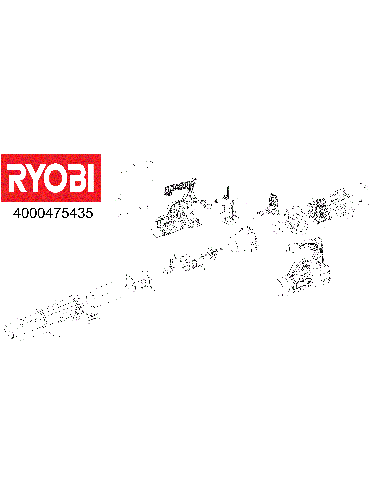 Vue éclatée Ryobi RY18BLXB-0 4000475435#01