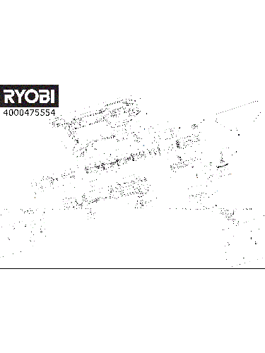 Vue éclatée Ryobi RY18SCA-0 4000475554#01