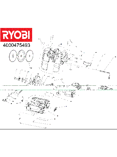Vue éclatée Ryobi RCK184A-2C42S 4000475493#01