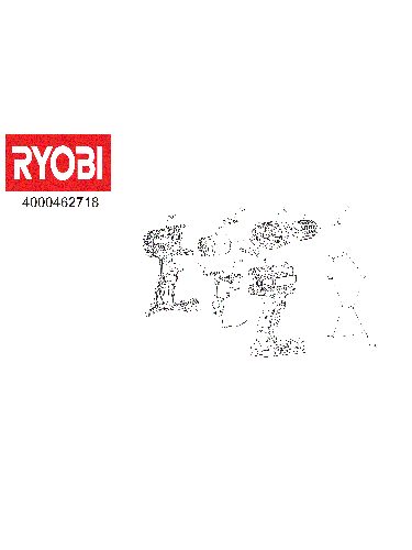 Vue éclatée Ryobi R18PD2-115S 4000462718#01