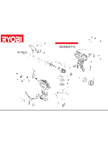 Vue éclatée Ryobi R18PI-120GJ 4000462710#01