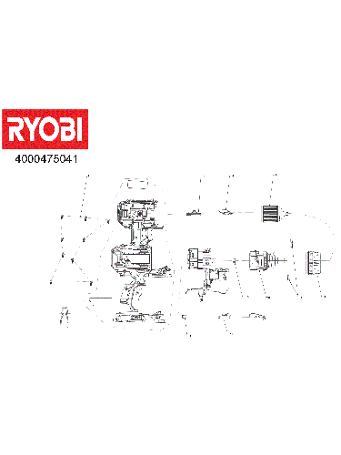 Vue éclatée Ryobi RCK183A-242S 4000475041#01
