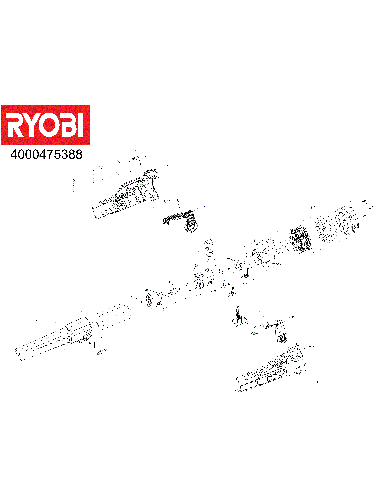 Vue éclatée Ryobi RY36BLXA-140P 4000475388#01