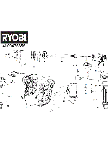 Vue éclatée Ryobi R18GN18-120S 4000475655#01