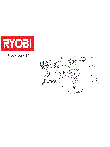 Vue éclatée Ryobi R18DD2-242S 4000462714#01