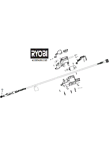 Vue éclatée Ryobi RRTS18-0A35 4000486030#01