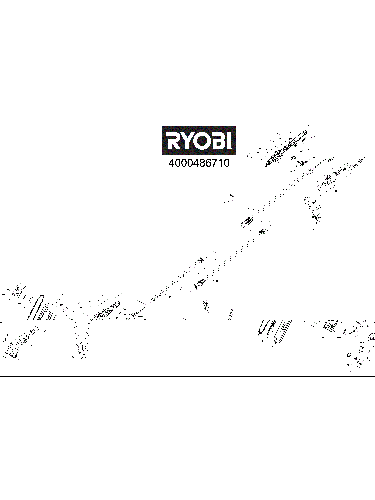 Vue éclatée Ryobi RY36PP25A-0 4000486710#01