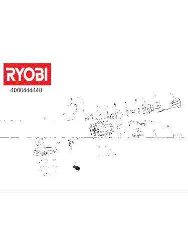 Vue éclatée Ryobi R18IW3-140SF 4000444448#01