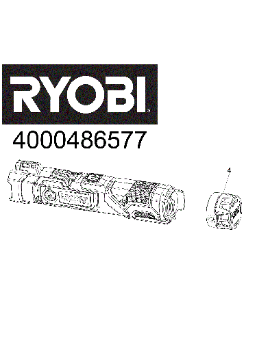 Vue éclatée Ryobi RLP4-120G 4000486577#01