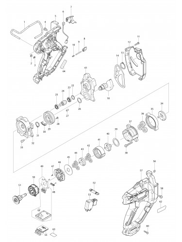 Vue éclatée Makita SC103D#01