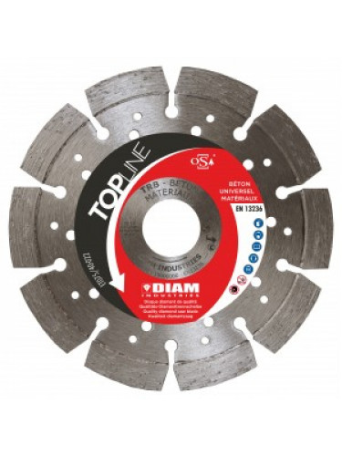 DISQUE DIAMANT RAINUREUSE DIAM 150 mm