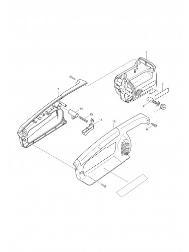 Vue éclatée Makita UC4001A#01
