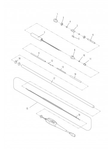 Vue éclatée Makita VR003C#01