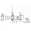 Vue éclatée METABO 01505000#01