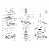 Vue éclatée METABO 02073000#01